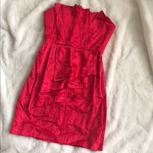 BCBGMaxAzaria Red Cocktail Dress